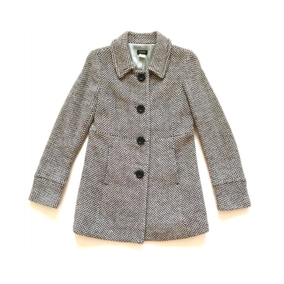 J. Crew Jackets & Blazers - J. Crew Woven Wool Coat